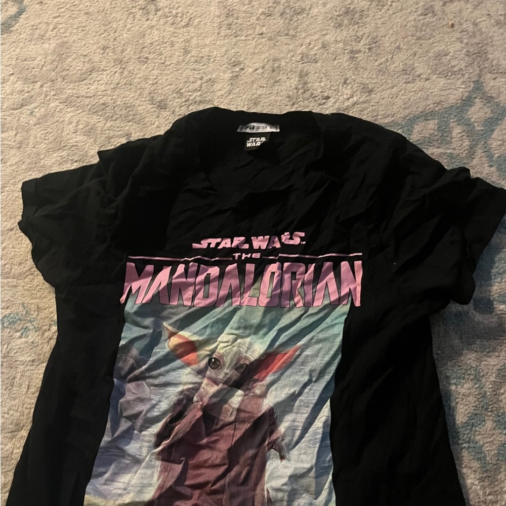 Star Wars Black and Pink Short Sleeve Tee